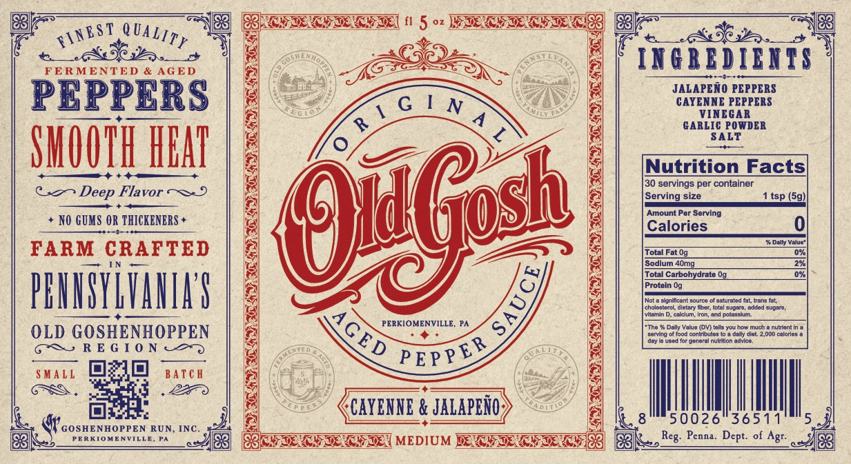 Old Gosh Cayenne & Jalapeno